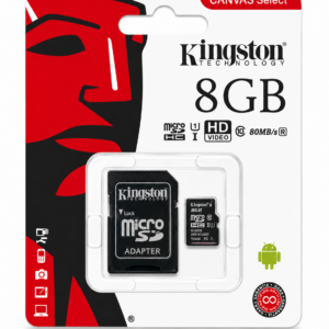 💾🔥 Memoria MicroSD Kingston Canvas Select 8GB 🔥💾