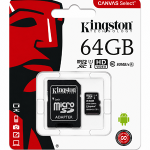 💾🔥 Memoria MicroSD Kingston Canvas Select 64GB 🔥💾