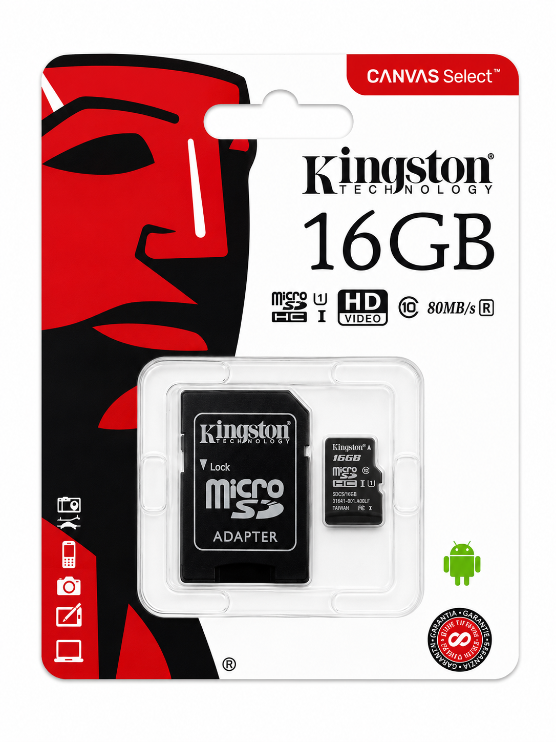 💾🔥 Memoria MicroSD Kingston 16GB 🔥💾