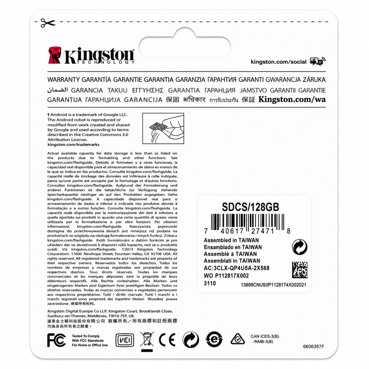 💾🔥 Memoria MicroSD Kingston Canvas Select 128GB 🔥💾 - Image 2