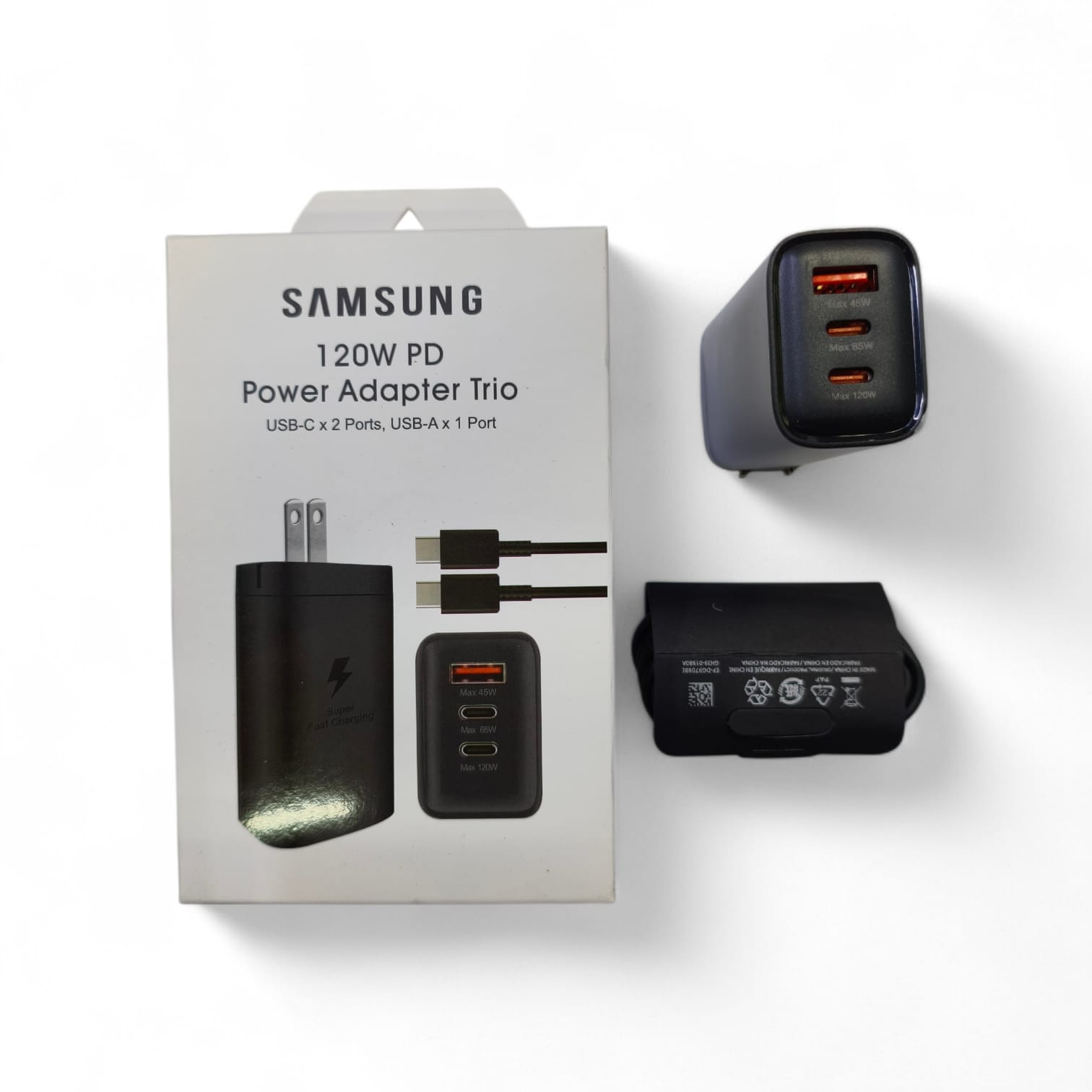 CARGADOR SAMSUNG 120 TRIO KU