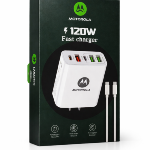 CARGADOR MOTOROLA 120 W FAST CHARGER