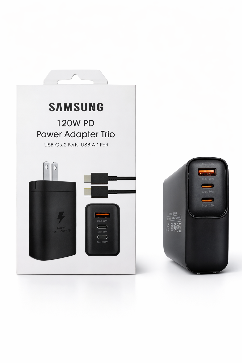 CARGADOR SAMSUNG 120 TRIO KU - Image 2