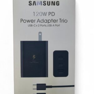 CARGADOR SAMSUNG 120W PD TRIO