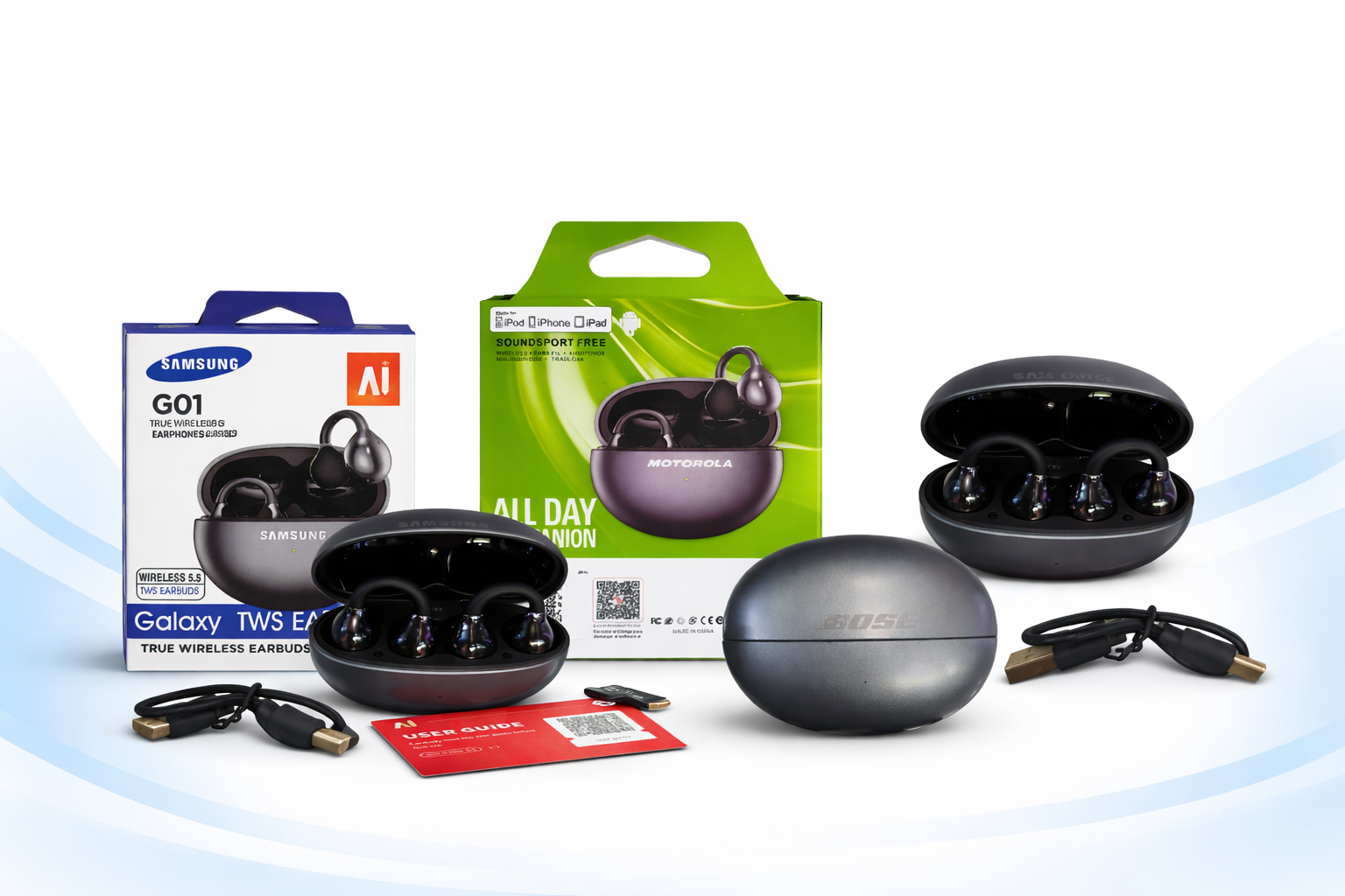 🎧 AUDIFONOS BLUETOOTH G01 CON IA 🎧