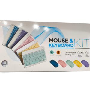 ⌨️🖱️ Kit Teclado + Mouse Bluetooth Recargable ⌨️🖱️