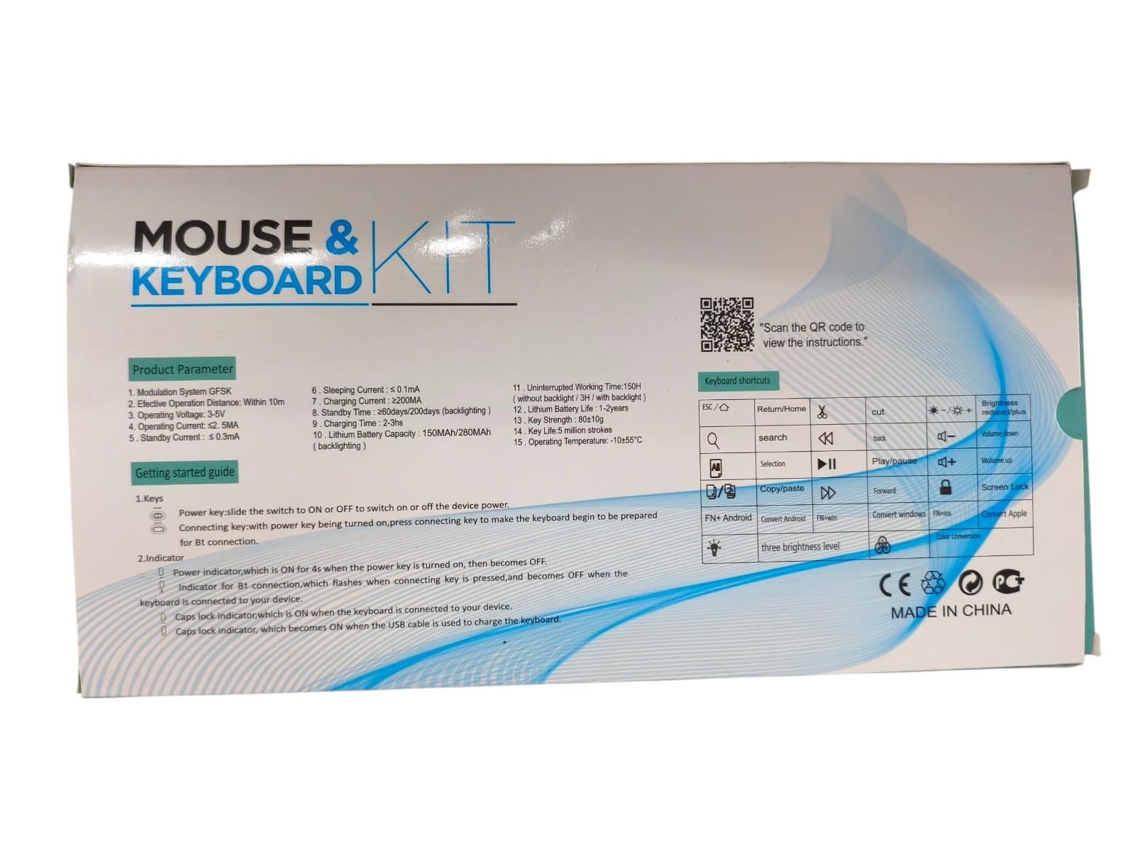 ⌨️🖱️ Kit Teclado + Mouse Bluetooth Recargable ⌨️🖱️ - Image 2