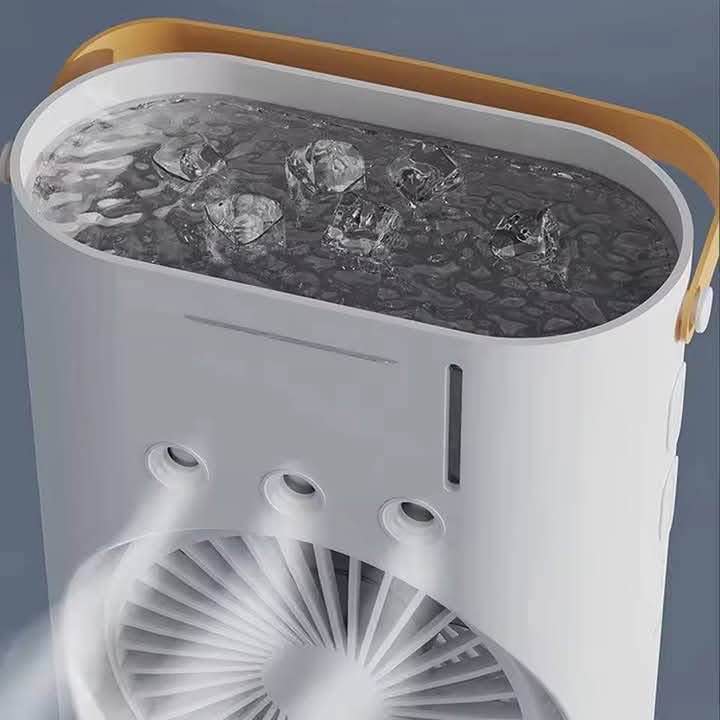 ❄️ Ventilador Doble con Spray (DOBLE TURBINA + BRISA FRÍA) ❄️ - Image 6