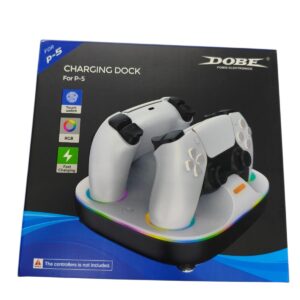 🎮 Base de Carga RGB para Controles PS5