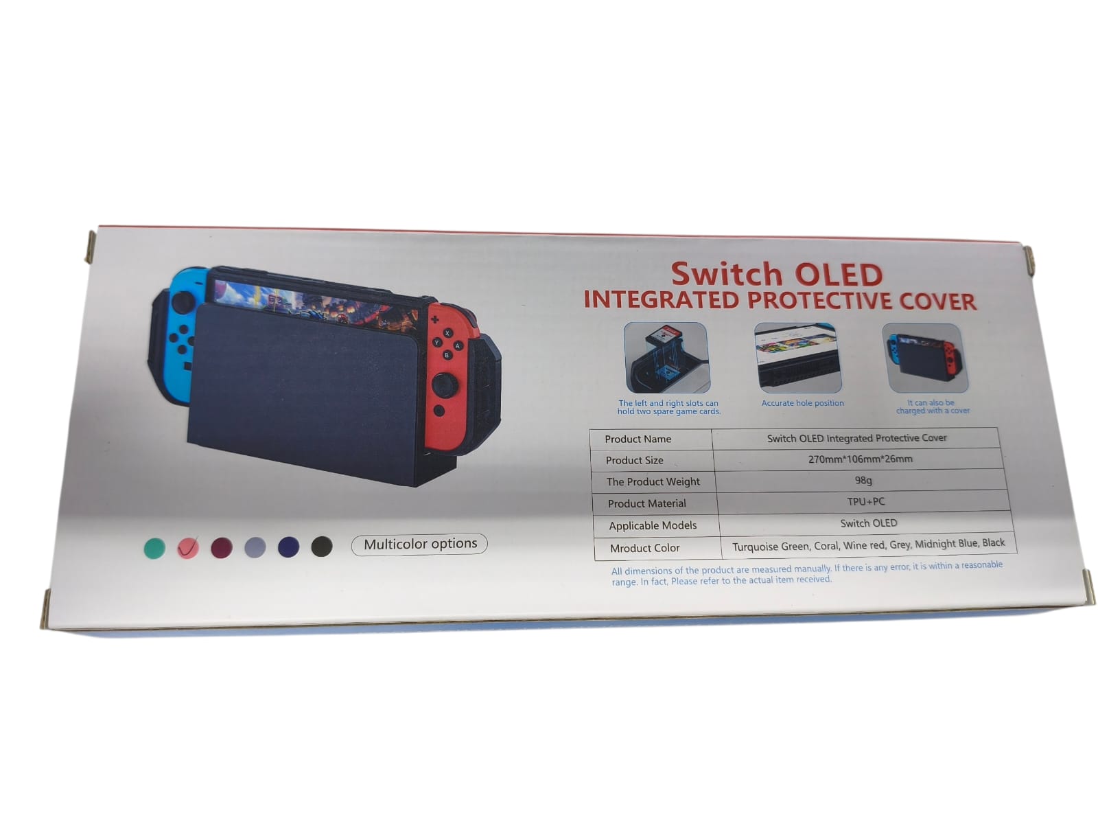 🎮 Funda Protectora Integrada para Nintendo Switch OLED 🎮 - Image 3