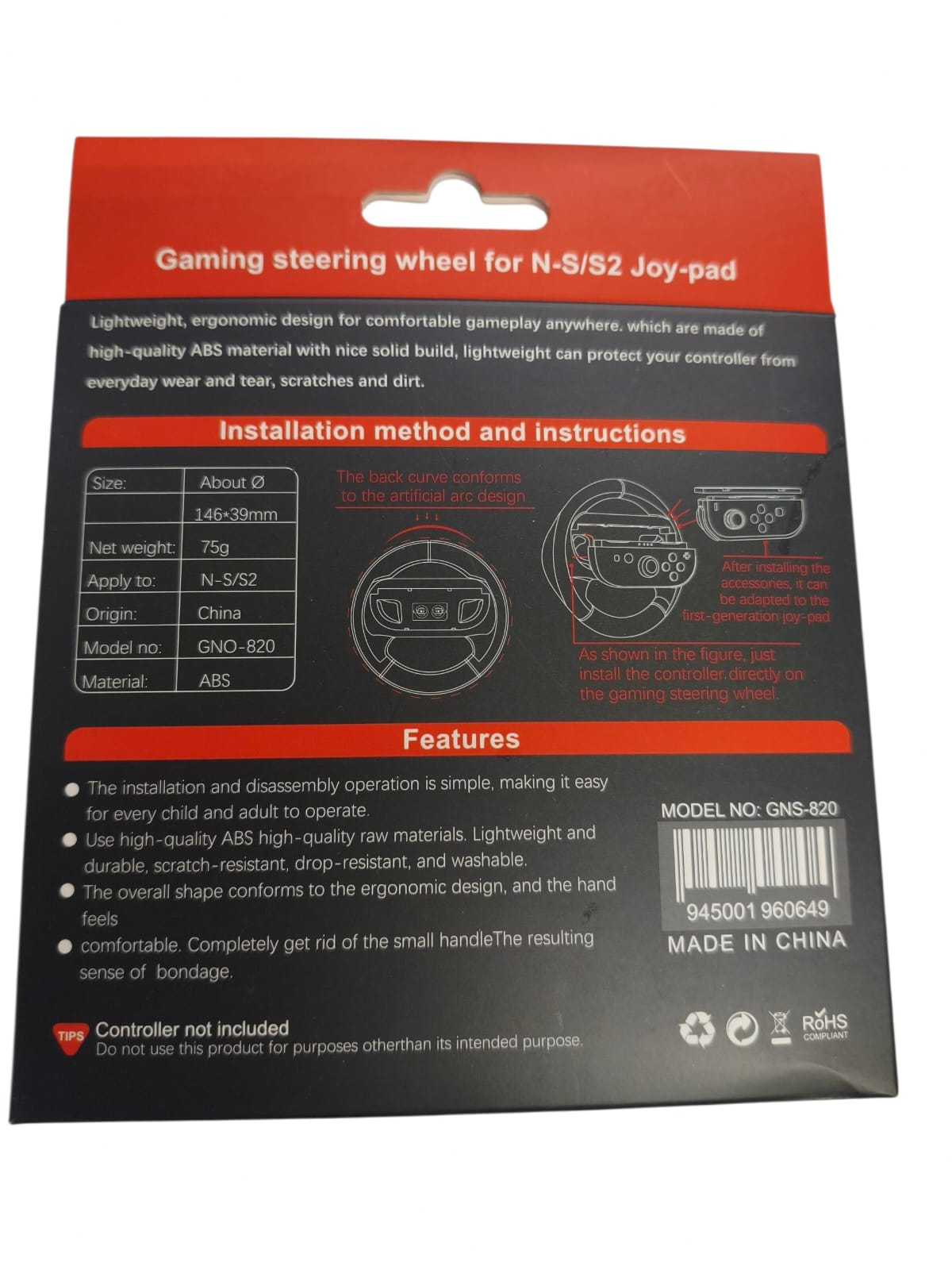 🎮🏎️ Gaming Steering Wheel X2 para Nintendo Switch / Switch 2 - Image 3