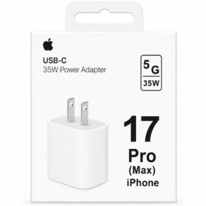 ⚡🍎 Cargador USB-C 35W – Ideal para iPhone 17 Pro Max  🍎⚡