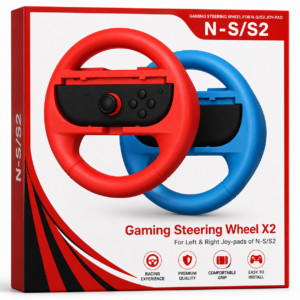 🎮🏎️ Gaming Steering Wheel X2 para Nintendo Switch / Switch 2