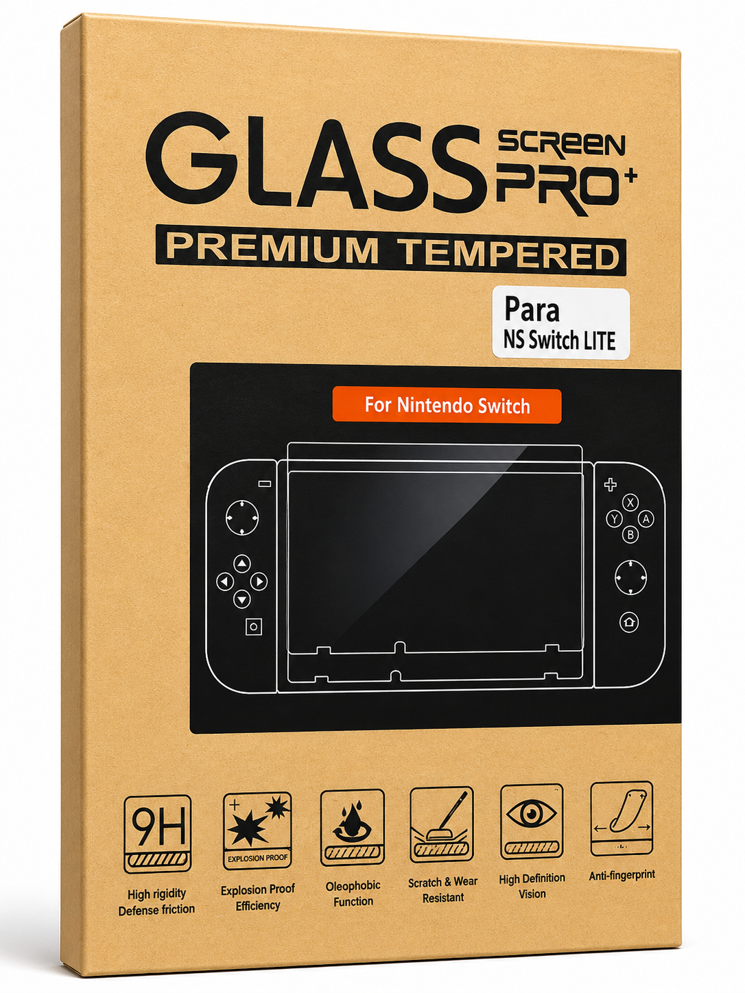🎮🛡️ Cristal Templado Glass Screen Pro+ para Nintendo Switch Lite