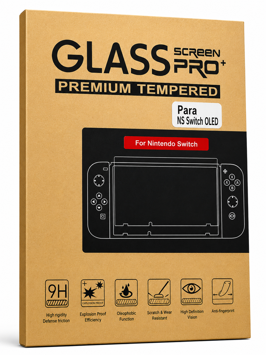 🎮🛡️ Cristal Templado Glass Screen Pro+ para Nintendo Switch 2