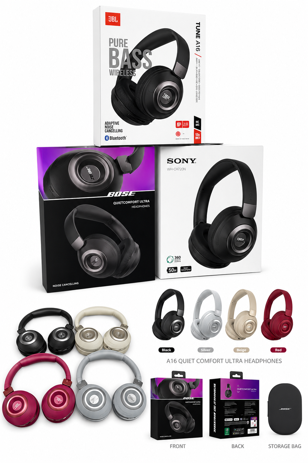 🎧🔥 Audífonos A16 Quiet Comfort Ultra 🔥🎧